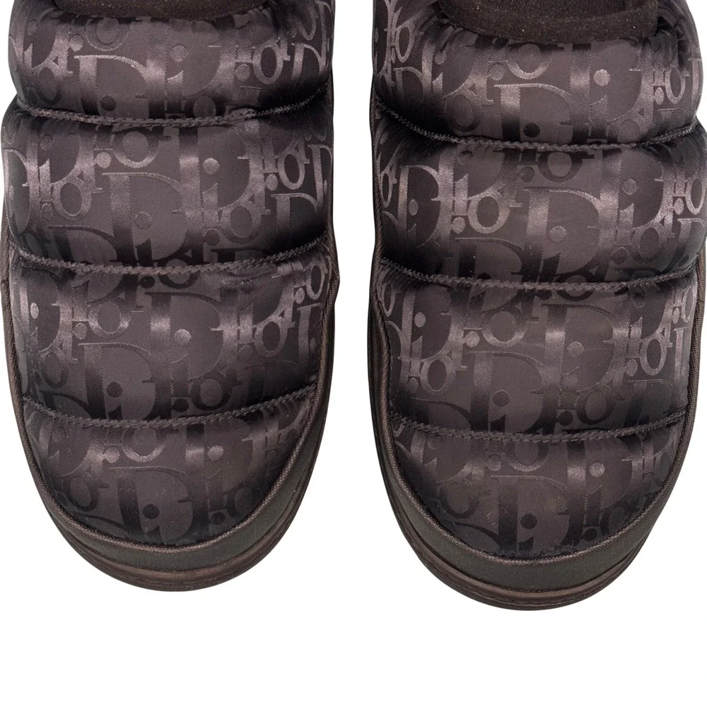 Size 10 - Dior Snow Slipper 'Quilted Dior Oblique - Black'